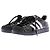 Adidas Baskets "Supertars II" en cuir noir vernis