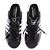 Adidas Baskets "Supertars II" en cuir noir vernis - view 6
