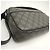Mini Borsa a Spalla Gucci GG Supreme in Tela Nero - vista 6