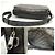 Mini Borsa a Spalla Gucci GG Supreme in Tela Nero - vista 7