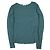 & Other Stories Jersey H BEAUTY&YOUTH de algodón acanalado con cuello redondo Verde