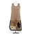 Givenchy Beige Strickkleid mit bunten Mustern Braun