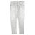 & Other Stories Pantalones de mezclilla boyfriend tapered de algodón elástico Gris