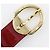 Cinturón Monogram Vernis Louis Vuitton M6980 Roja - vista 10