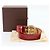 Cinturón Monogram Vernis Louis Vuitton M6980 Roja - vista 13