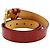 Cinturón Monogram Vernis Louis Vuitton M6980 Roja - vista 2