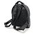 Chanel Coco Cocoon Nylon-Leder-Rucksack Schwarz Bordeaux - Ansicht 2