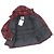 Moncler DANUBE GIUBBOTTO Wool Down Jacket Black Red - view 3