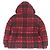 Moncler DANUBE GIUBBOTTO Wool Down Jacket Black Red - view 4