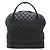 Borsa Boston in pelle Coco Cocoon di Chanel Nero Bordò