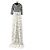 Dolce & Gabbana Seiden-Maxikleid 38 Beige Grau - Ansicht 3