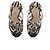 Jimmy Choo Absatzsandalen mit Zebramuster Schwarz - Ansicht 6