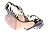 Jimmy Choo Absatzsandalen mit Zebramuster Schwarz - Ansicht 7