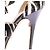 Jimmy Choo Absatzsandalen mit Zebramuster Schwarz - Ansicht 8