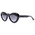 Moschino Gafas de sol redondas negras Negro