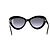 Moschino Gafas de sol redondas negras Negro - vista 3