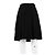 Falda Balenciaga negra de viscosa Negro - vista 2