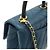 Chanel Coco Handle Chevron Leder 2-Wege Tasche Blau - Ansicht 7