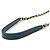 Chanel Coco Handle Chevron Leder 2-Wege Tasche Blau - Ansicht 8