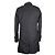 & Other Stories Polyester Shadow Stripe Trench Coat Black - view 3