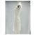 Vestido skater blanco sin mangas Alaïa - vista 4