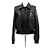 Louis Vuitton Veste en cuir noir
