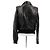 Louis Vuitton Veste en cuir noir - vue 2