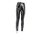 Louis Vuitton Schwarze Lederhose