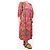 Zimmermann Abito maxi stampato rosa e marrone - taglia UK 12 - vista 3