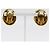 Vintage Chanel Coco Mark Ohrringe vergoldet Golden - Ansicht 3