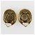 Vintage Chanel Coco Mark Ohrringe vergoldet Golden - Ansicht 4