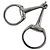 Hermès Bit Eggbutt de Metal Hermes Plata