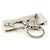 Hermès Bit Eggbutt de Metal Hermes Plata - vista 6