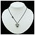 Collar Péndulo de Metal Vivienne Louis Vuitton M00831 Gris - vista 8