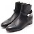 Hermès Botas de couro Hermes Kelly Preto