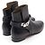 Hermès Botas de couro Hermes Kelly Preto - vista 2