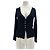 Rouje Schwarze Strickjacke 'Mireille'