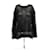Alexander Wang Schwarzer Baumwollpullover XS  - Ansicht 1