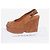 Robert Clergerie Kamelvelours Wedges Longan - Größe EU 38 - Ansicht 7