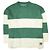 & Other Stories WHITELAND BORDER CREWNECK STRICKPULLOVER Grün