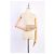Cartera larga de cuero Saffiano Prada Beige - vista 16