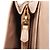 Cartera larga de cuero Saffiano Prada Beige - vista 6