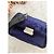 Zadig & Voltaire Ziggy Blaues Samt – Samt Tasche - Schultergurt - Ansicht 2