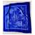Hermès Superbe Foulard carré en soie et cachemire   - view 2