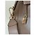 Bolsa Furla de Couro Taupe – Excelente Estado – Com Alça e Cadeado - vista 3