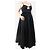 G. Kero Vestido midi de mezcla de algodón negro - talla UK 12 - vista 3