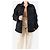 Acne Veste en denim noir déchiré - taille M - vue 3