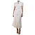 Erdem Abito mini bianco in pizzo con maniche a sbuffo - taglia UK 8