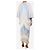 Masscob Gestreiftes Midi-Kleid Blue Maggie - Größe S Blau - Ansicht 2