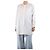 Autre Marque Camisa larga a rayas blancas - tamaño UK 10 Blanco